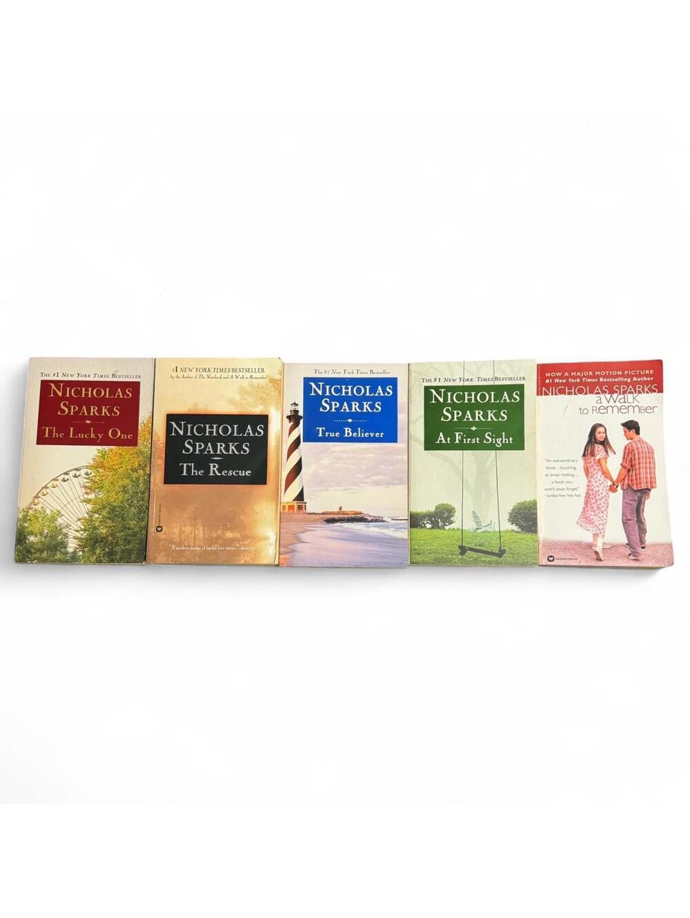 Nicholas Sparks book bundle lot of 5
